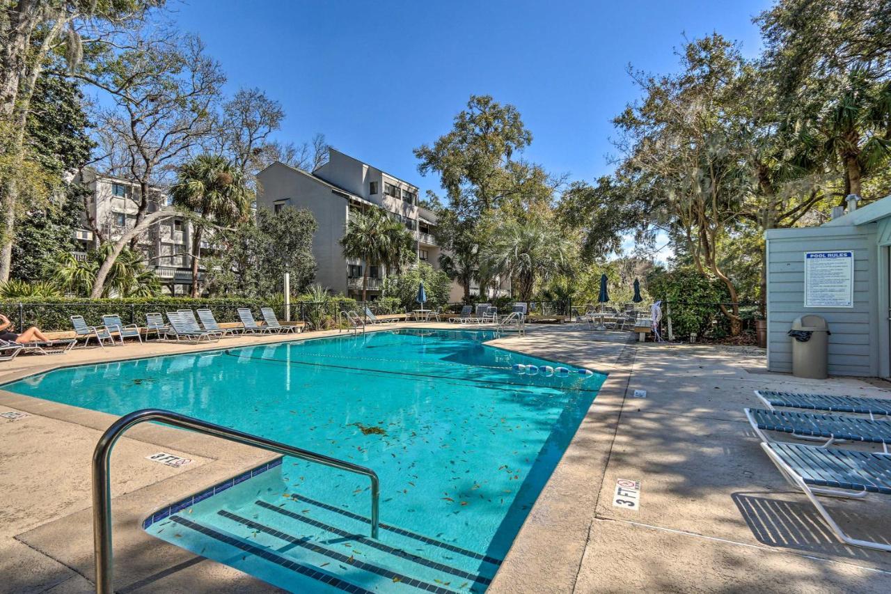 Coastal Oasis With Pool - Walk To Coligny Beach Park ヒルトンヘッドアイランド エクステリア 写真